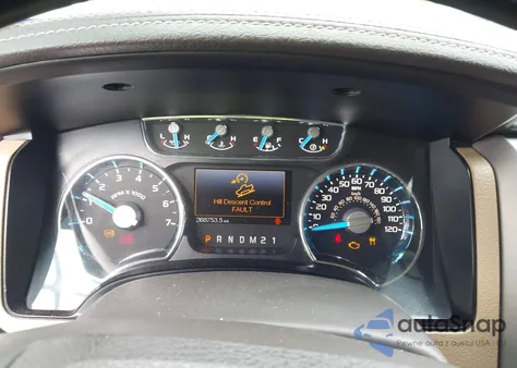 2013 Ford F-150 Lariat из США, поврежденный, VIN 1FTFW1ET0DFA73552